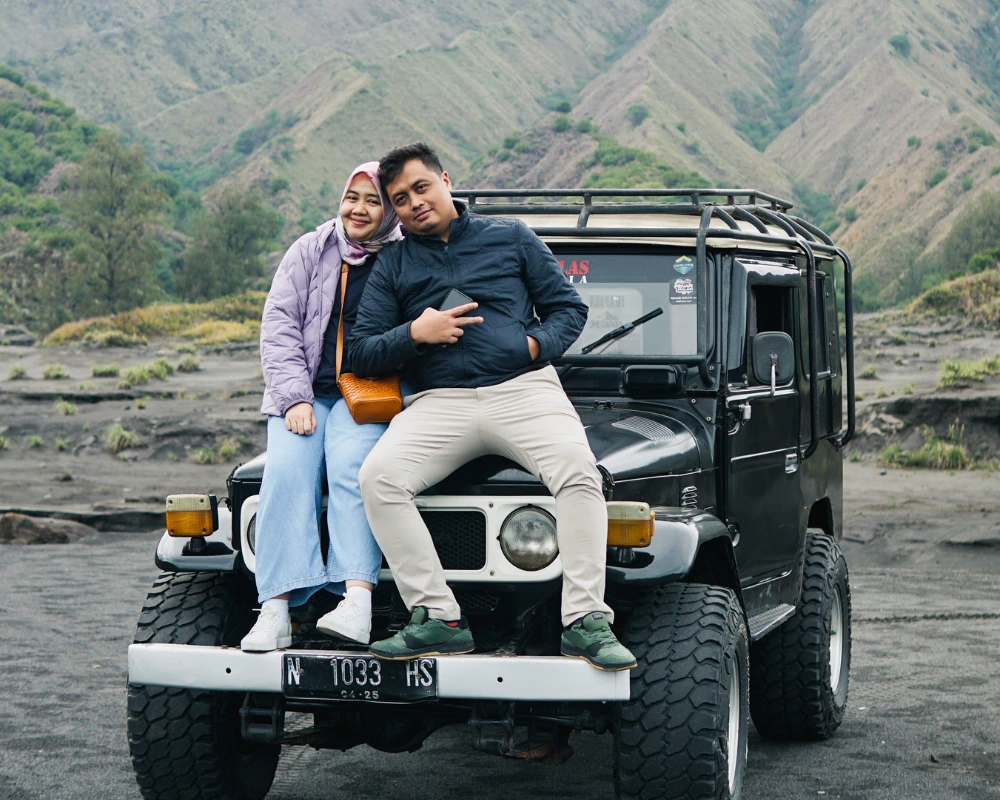 Foto jeep bromo