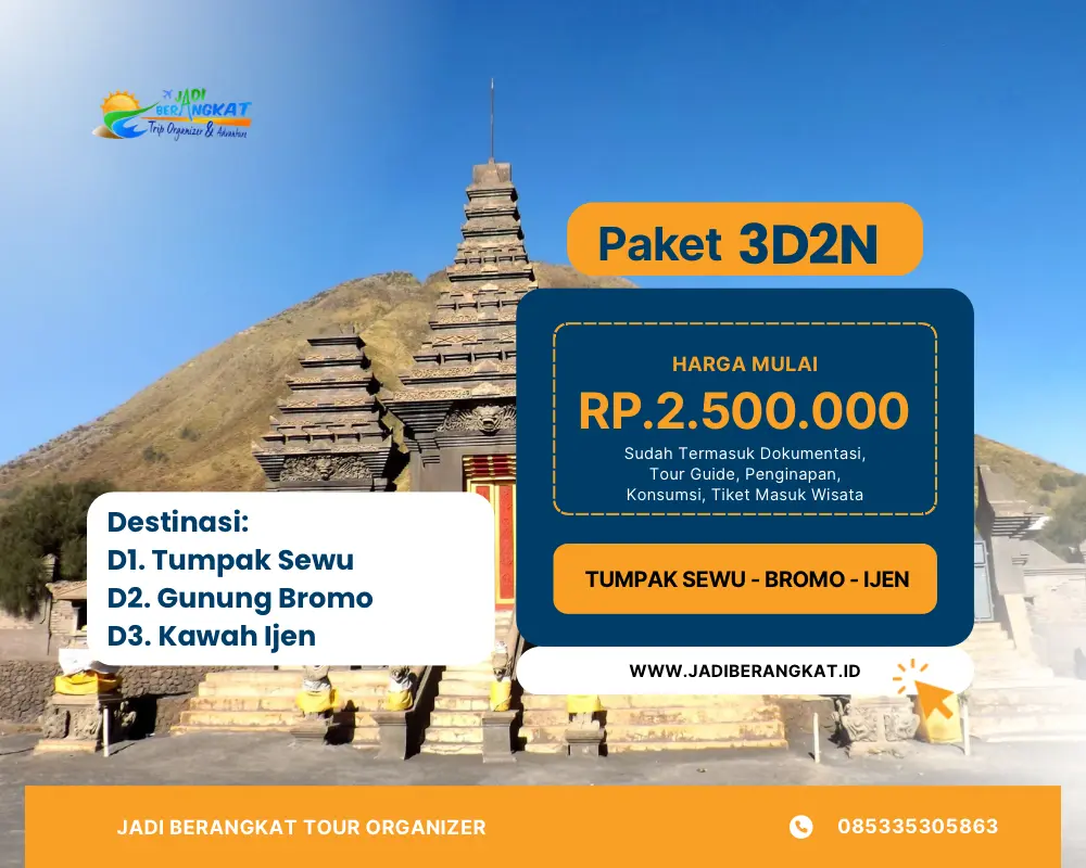 private trip Tumpak Sewu Bromo Ijen