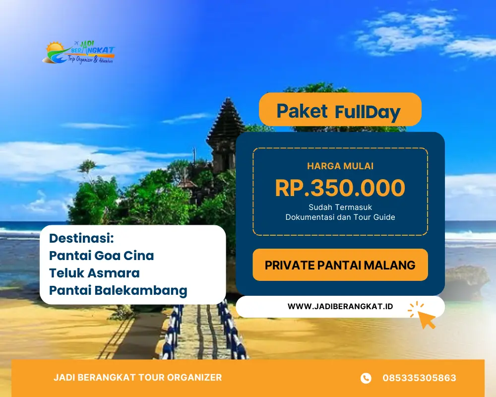 Private Trip FullDay Pantai Malang