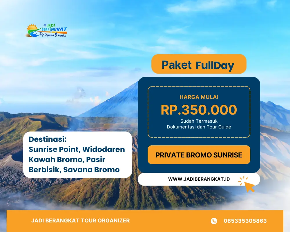 Private trip bromo sunrise