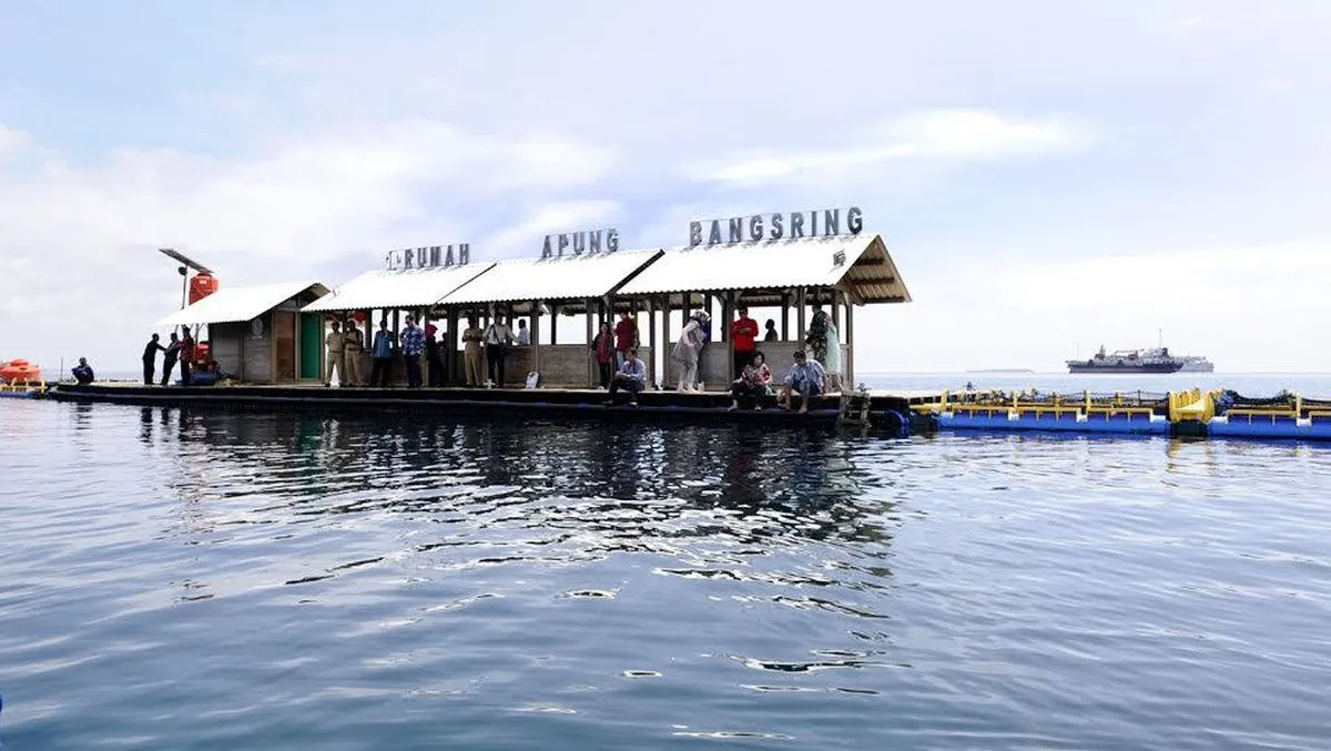 rumah apung bangsring