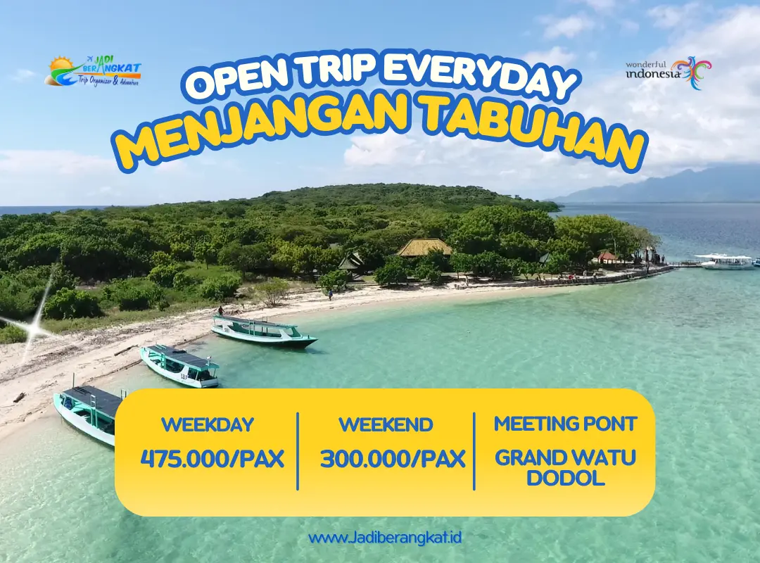 Open trip menjangan tabuhan setiap hari