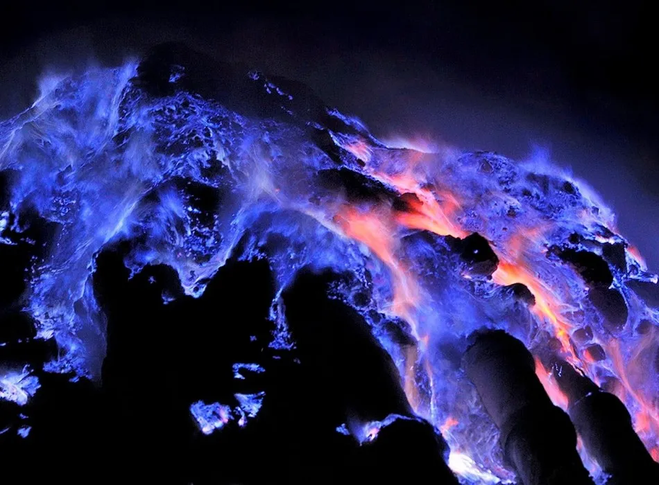 blue flame