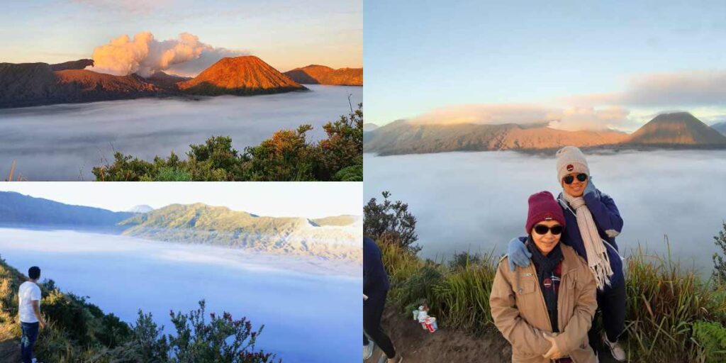 Mentigen hill sunrise bromo